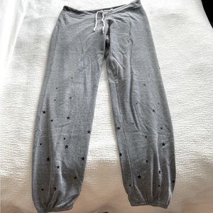 monrow star graphic sweatpants